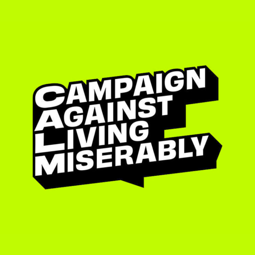 Campaign Against Living Miserably Logo