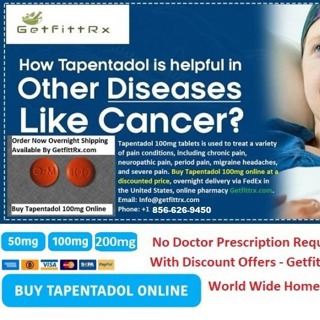 Buy Tapentadol 100mg Online Fast Pain Relief in the USA