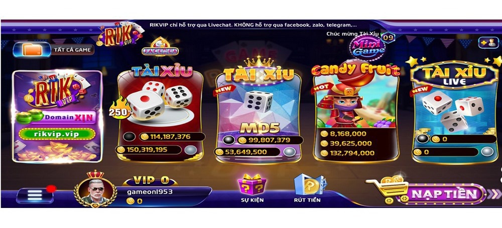 RIKVIP game | givestar